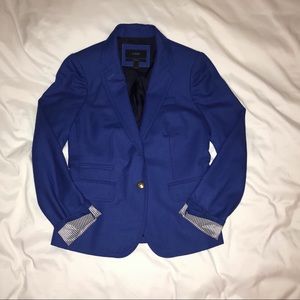 J.Crew Blue Schoolboy Blazer, Size 0